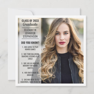 Spaß Fakten Abschluss Ankündigung 2 Foto modern