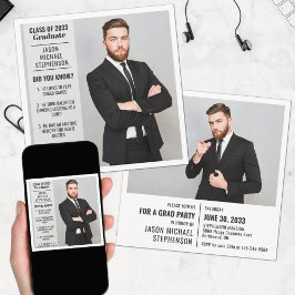 Spaß Fakten Abschluss Ankündigung 2 Foto modern