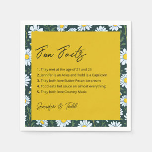 Spaß Fakten Cocktail Napkins Serviette