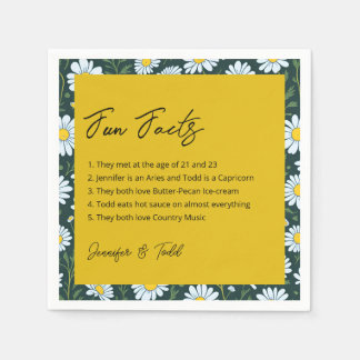 Spaß Fakten Cocktail Napkins Serviette