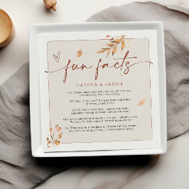 Spaß Fakten Moderne, Minimalistische Hochzeit im H Serviette