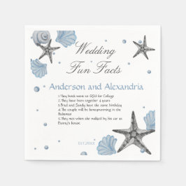 Spaß Fakten Napkins Serviette