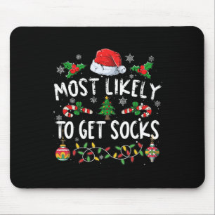 Spaß Familie Weihnachten Pajamas am ehesten so bek Mousepad