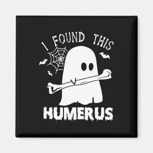 Spaß fand ich diesen Humerus Boo Ghost Halloween C Magnet