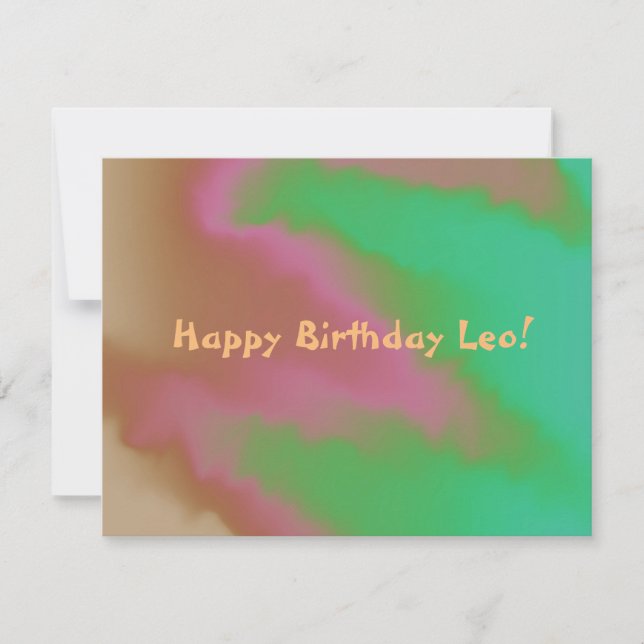 Spaß Farbenfroh Cooles Künstlerisches Leben farben (Vorderseite)