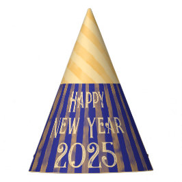 Spaß feierlich Glück Neujahr Mitternacht blauen St Partyhütchen