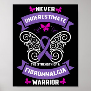Spaß Fibromyalgie Kriegersicht 1 Poster