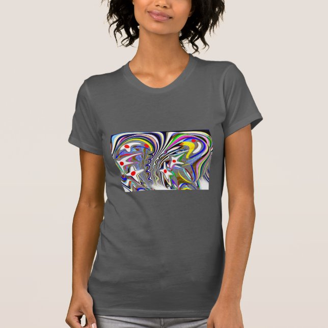 Spaß formt Kunst T-Shirt (Vorderseite)