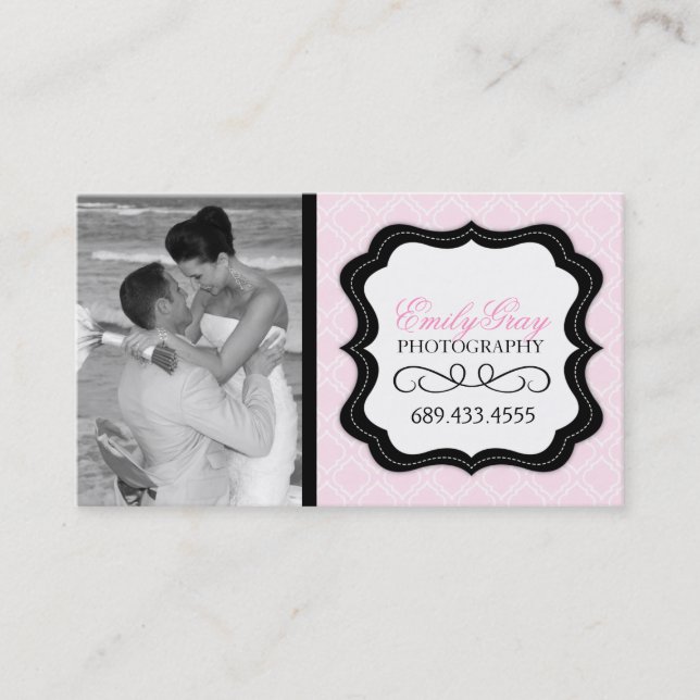 Spaß-Fotograf-Visitenkarte-Schablone Visitenkarte (Vorderseite)