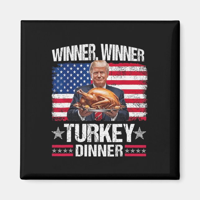Spaß Funny Trump Gewinner Magnet (Vorne)