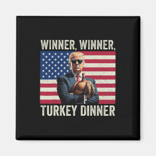 Spaß Funny Trump Gewinner Türkei Abendessen als Magnet