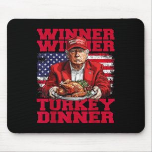 Spaß Funny Trump Gewinner Türkei Abendessen als Mousepad
