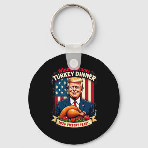 Spaß Funny Trump Gewinner Türkei Abendessen als Schlüsselanhänger