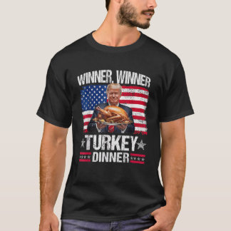 Spaß Funny Trump Gewinner Türkei Abendessen als T-Shirt