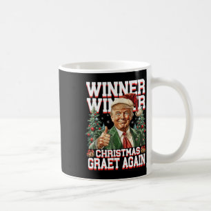 Spaß Funny Trump Gewinner Weihnachts-Gewinner Groß Kaffeetasse
