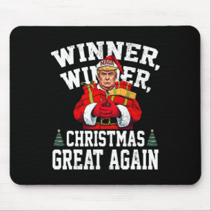 Spaß Funny Trump Gewinner Weihnachts-Gewinner Groß Mousepad