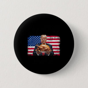 Spaß Funny Trump Gewinner Weihnachtsessen Gewinner Button