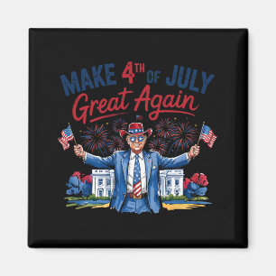 Spaß Funny Trump macht 4. Juli wieder große Männer Magnet