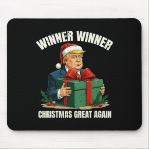 Spaß Funny Xmas Trump Gewinner Weihnachts-Gewinner Mousepad