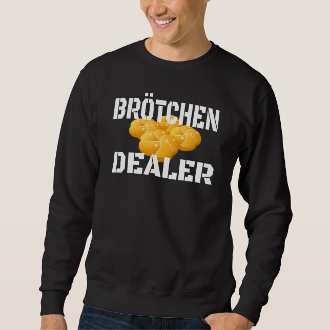 Spaß für Bäcker beim Bun-Händler Sweatshirt (Vorderseite)