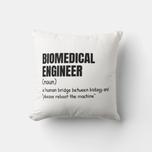 Spaß für biomedizinische Technik Kissen
