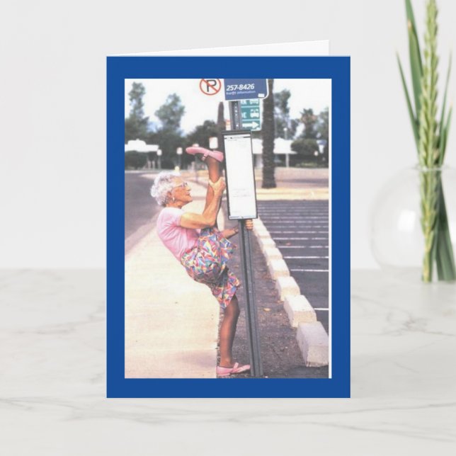 Spaß für den Angesagten Ersatz Feiertagskarte (Vorderseite)