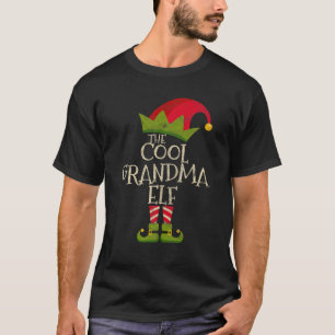 Spaß für die Cool Oma Elf Kostüme Familienspende T-Shirt