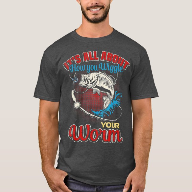 Spaß für die Fischerei im Freien T-Shirt (Vorderseite)