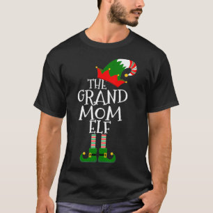 Spaß für die Großmutter Elf Costume Matching Famil T-Shirt