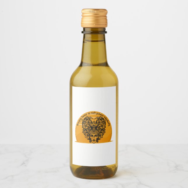 Spaß für jeden Patienten einzeln Weinetikett (Vorderseite)