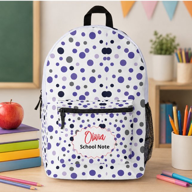 Spaß für Kinder oder Lehrer zurück zur Schulversor Bedruckter Rucksack (Fun Back to School Supplies for Kids or Teachers Printed Backpack)