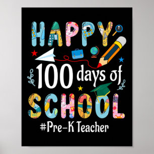 Spaß für Lehrer vor dem 100. Schultag Poster