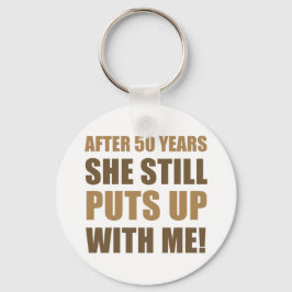 Spaß für Männer zum 50. Jahrestag Schlüsselanhänger