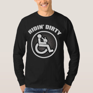 Spaß für mit Behinderung und Rollstuhlfahrer T-Shirt