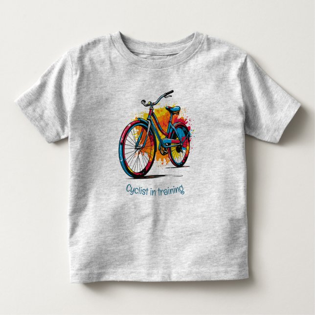 Spaß für Radfahrer beim Bike-Angebot Kleinkind T-shirt (Vorderseite)