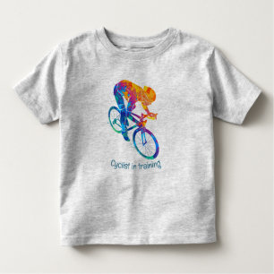 Spaß für Radfahrer beim Bike-Angebot Kleinkind T-shirt