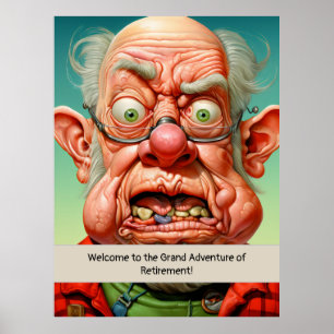 Spaß für Rentenzahlungen Meilenstein Poster