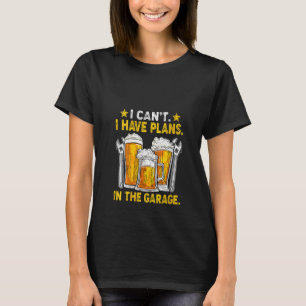 Spaß für Womens Garage Bier Alkohol Funny Quote T-Shirt
