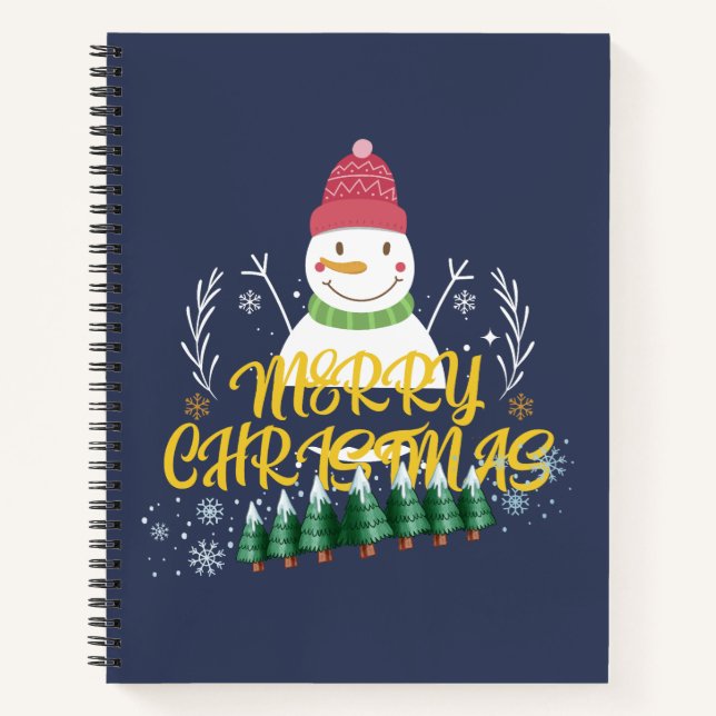Spaß gefüllt Weihnachten Notizbuch (Vorderseite)