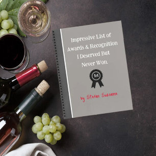 Spaß Geschenk! Gewohnter Mitarbeiter oder Freund h Notizbuch