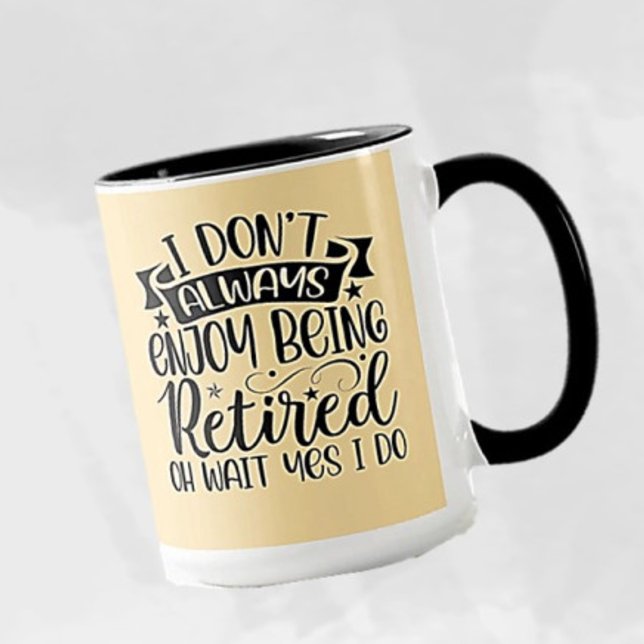 Spaß Geschenk! Retiree Coffee Tasse (Von Creator hochgeladen)