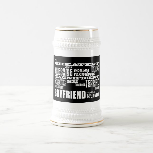 Spaß-Geschenke für Freunde: Bestster Freund Bierglas (Mittel)
