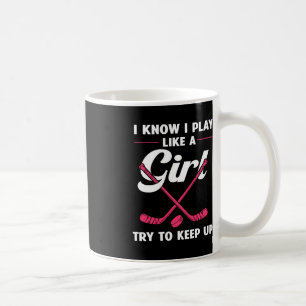 Spaß Girls Hockey Designs für Frauenfeld Hockey No Kaffeetasse
