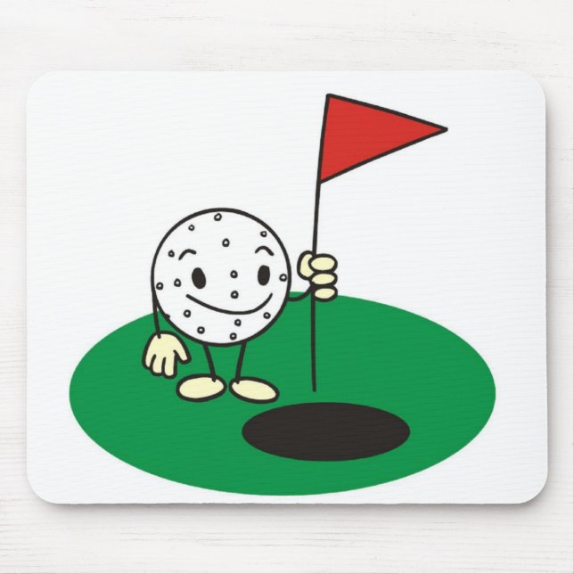 Spaß-Golf Mousepad (Vorne)