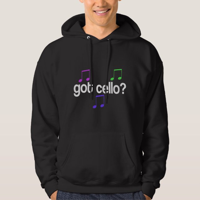 Spaß got Cello-MusikHoodie Hoodie (Vorderseite)