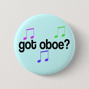 Spaß got Oboe Knopf Button