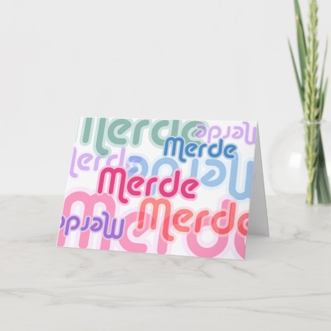 Spaß-Grußkarte für Ballet - Merding Karte (Vorderseite)