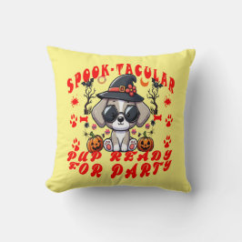 Spaß Halloween Dog Pumpkin Design für Haustiere! Kissen