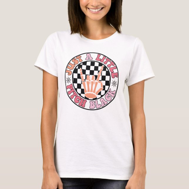 Spaß Halloween Spooky | Skeleton Rockstar T-Shirt (Vorderseite)