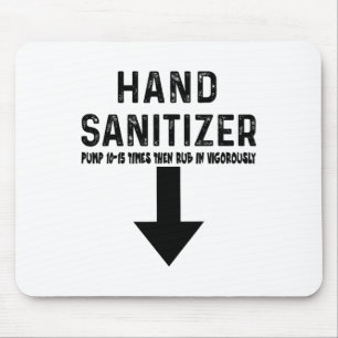 Spaß Hand Sanitizer Mousepad